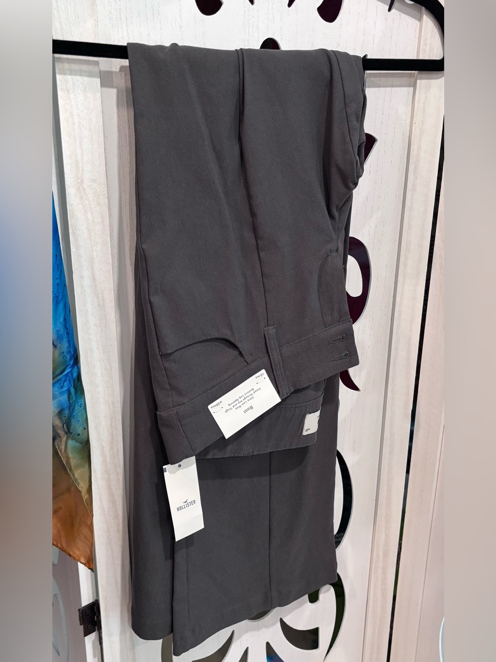 Hollister Grey Work Pants